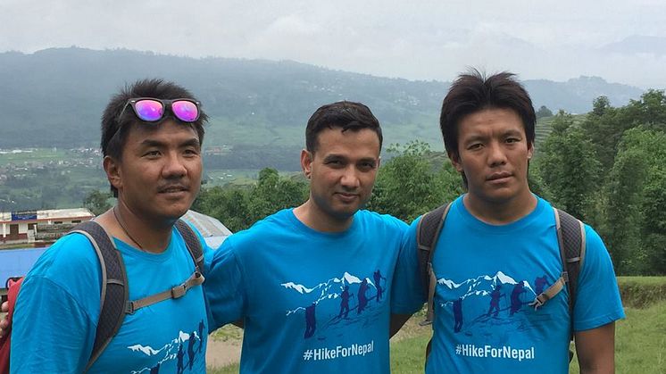 Northumbria academic makes visit to earthquake affected villages in Nepal