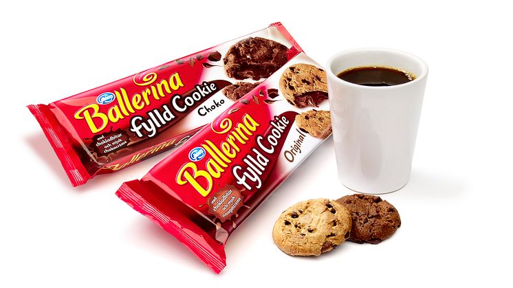Ballerina Fylld Cookie – en smakbomb för chokladälskaren
