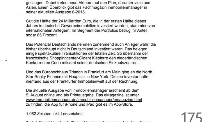 Geld aus dem Ausland