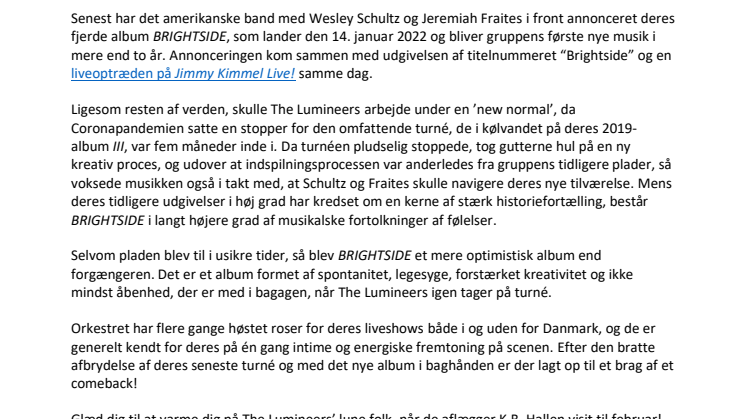 The Lumineers 2022 - Pressemeddelelse.pdf