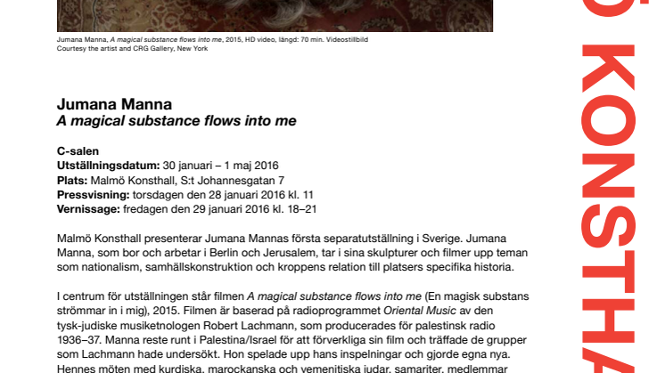 Heimo Zobernig och Jumana Manna på Malmö Konsthall