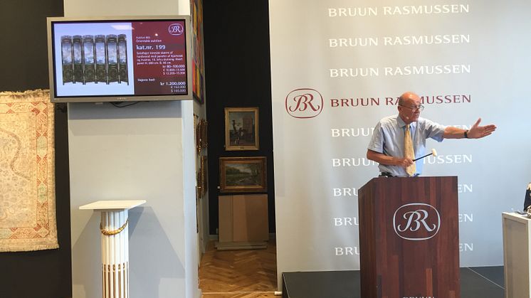 Orientalsk auktion i Bredgade