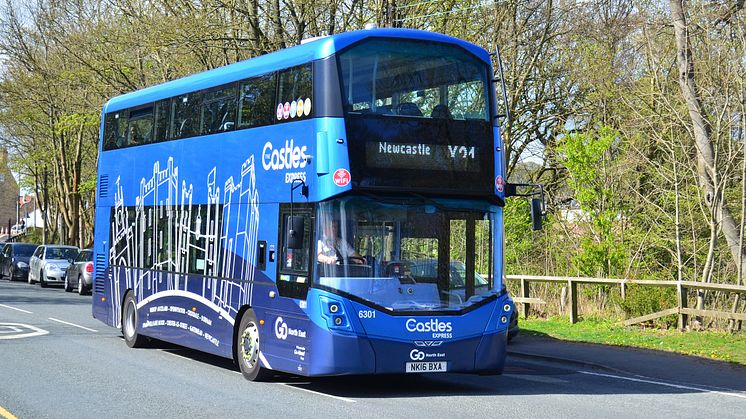 Go North East will be deploying extra buses on routes including the popular Castles Express X21