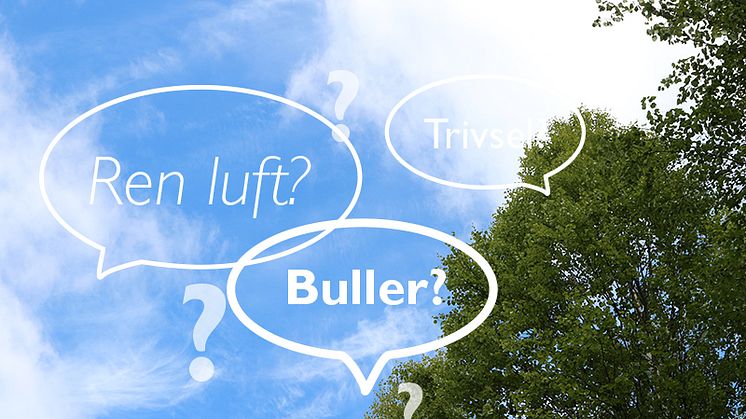 I höst får piteborna tycka till om buller och luftforereningar i sin närmiljö.