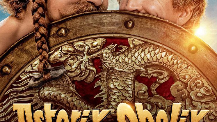 Poster Asterix I Drakens Rike