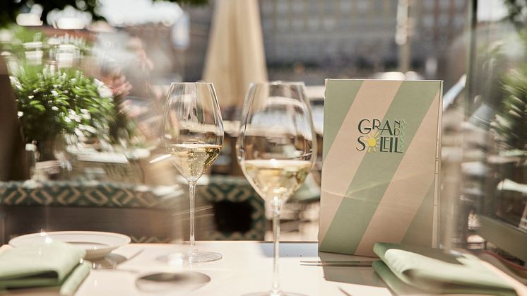 Grand Hôtel lights up Blasieholmskajen with a sunny element from the French and Italian Riviera 
