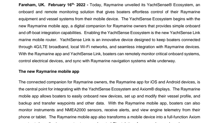 Raymarine_ 2022_Raymarine_Unveils_Remote_Monitoring_and_Control_Solutions_for_Boats_FINAL.pdf