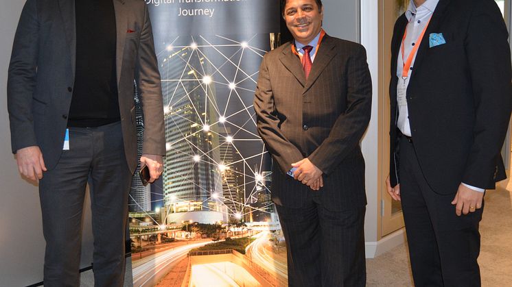 Jonas Alstermark, Director, Microsoft Customer Success Unit - Siva Ganesan, Head of TCS Microsoft Business Unit - Avinash Limaye, Country Manager, TCS Sweden