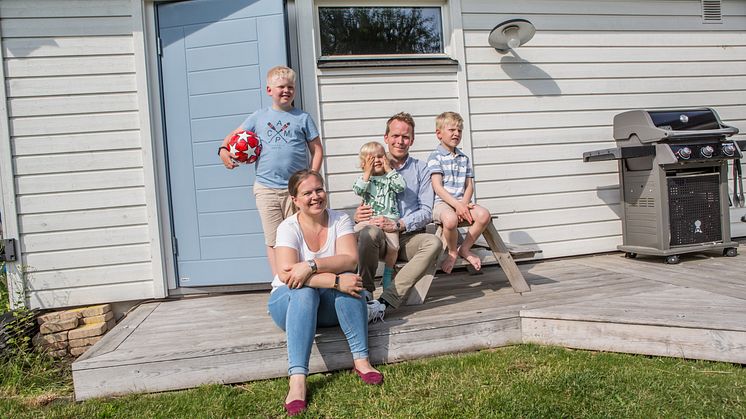 Elfa_3-barnsfamiljen från Lund fick äntligen ordning och reda i förrådet.