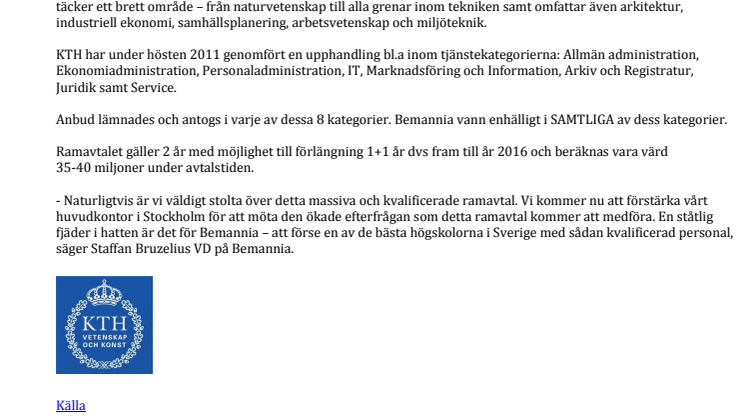 Bemannia gör storslam på Kungliga Tekniska högskolan – KTH