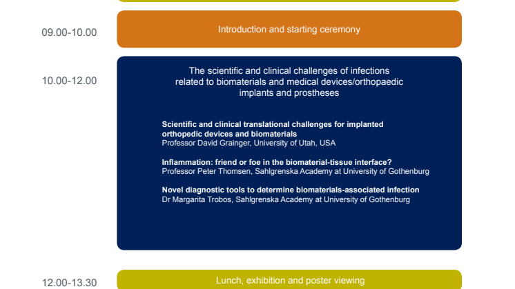 Go Life in Future Orthopaedics 10-12 december i Göteborg