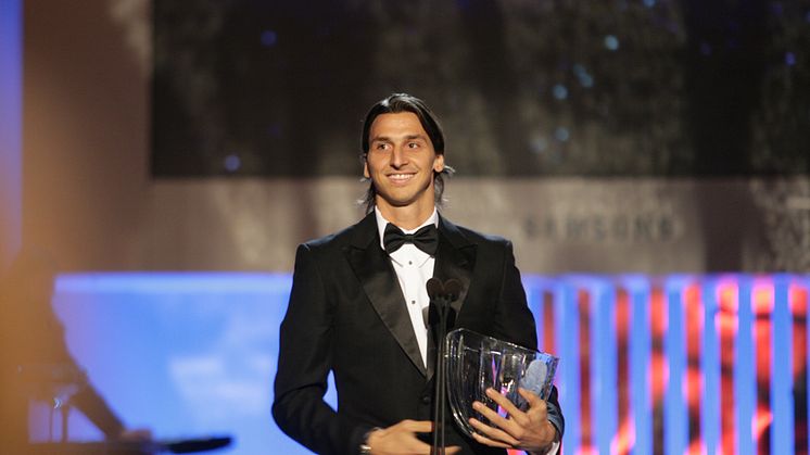Zlatan Ibrahimovic på Idrottsgalan
