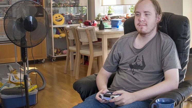 Tack vare servicebostaden kan Michael bo själv