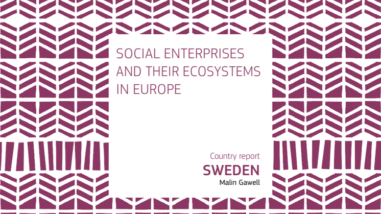 Social enterprises and their ecosystems in Europe. Updated country report Sweden