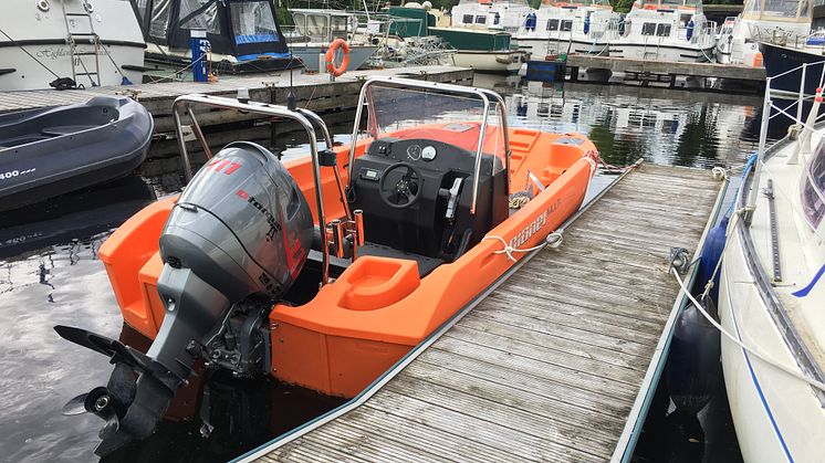 The Caley Marina demonstrator boat will showcase the YANMAR Dtorque 111 Turbo Diesel outboard to customers in Scotland