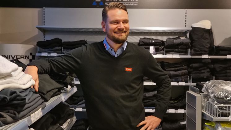 Regional salgssjef Espen Tollefsen 