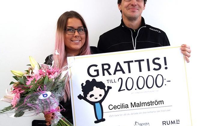 ​Cecilias idé vann Barnsmarta Villan