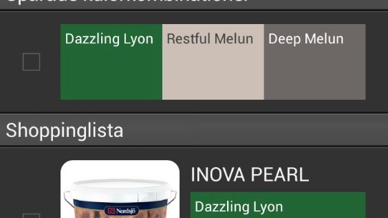 App Colours by Nordsjö