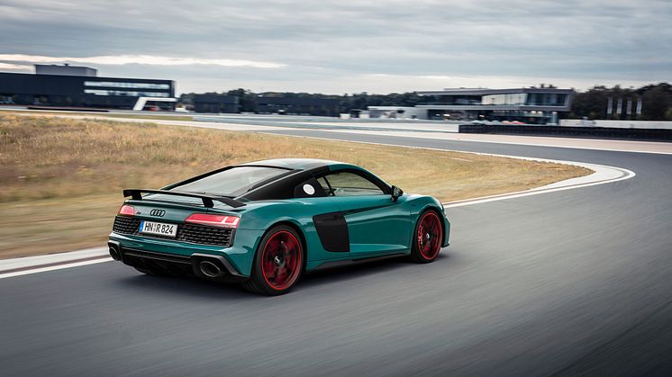 Audi R8 green hell (Tiomangrøn)