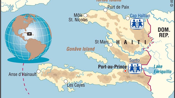 SOS-Barnbyar hjälper orkandrabbade på Haiti