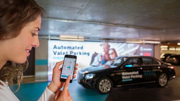 Självparkerande bilar i Stuttgart