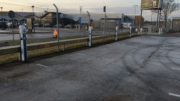​Bättre laddmöjligheter för elbilar vid Ängelholms Flygplats