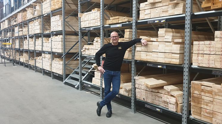 Jörgen Gustavsson är ny storkundsansvarig i västra regionen, på XL-Bygg.