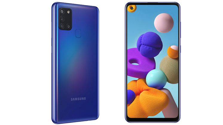 Samsung utökar Galaxy A-serien med nytillskottet Galaxy A21s