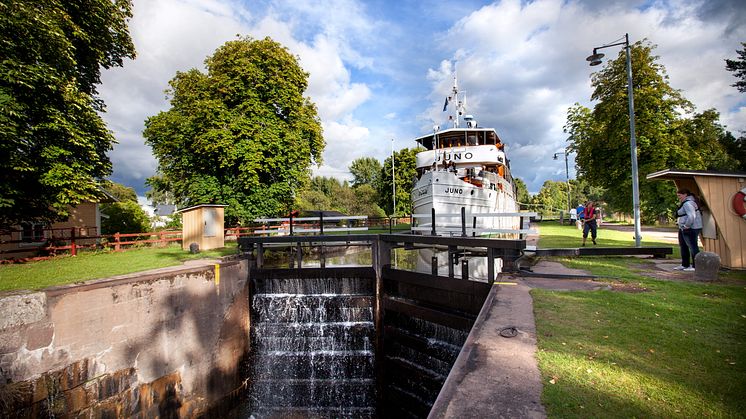 Göta kanal Foto Åsa Dahlgren/westweden.com