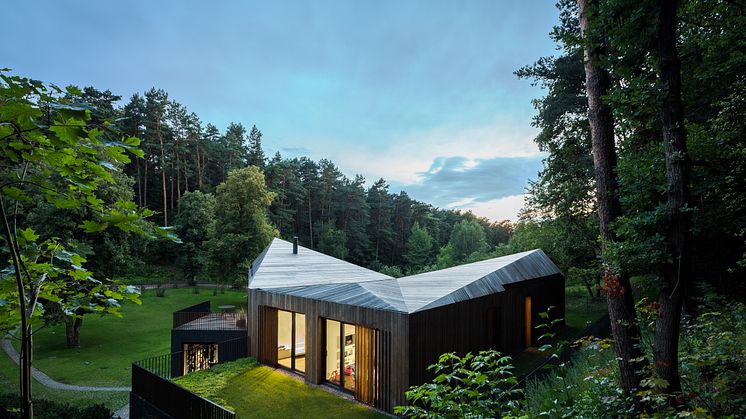 Valley Villa mit Kebony Fassade