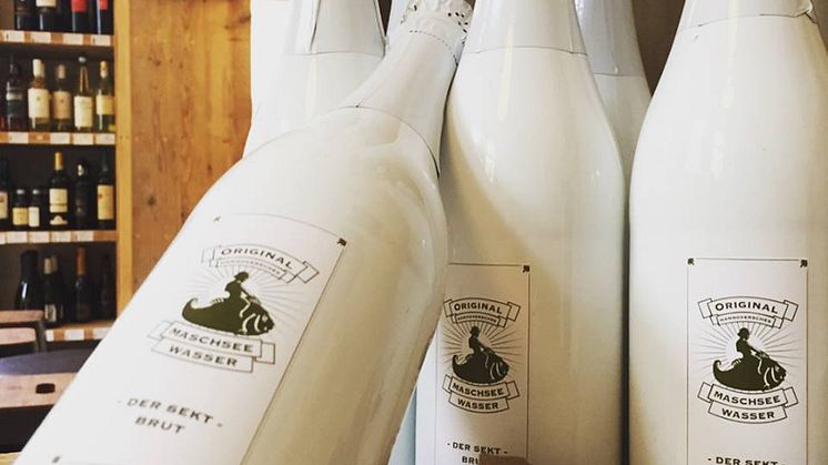 Original Hannoversches Maschseewasser- der Sekt Brut, ein Sekt für Hannover
