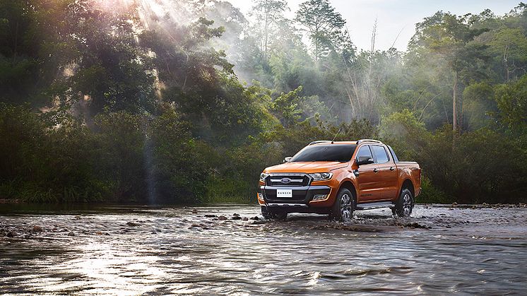 Helt nye Ford Ranger vises for første gang på den internasjonale bilutstillingen i Frankfurt