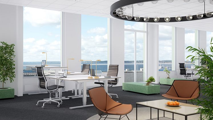 Midroc utvecklar 4 000 kvadratmeter kontor i fastigheten Scala i Helsingborg.