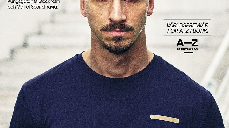 Premiär för Stadium Pulse som blir först ut med Zlatans klädmärke