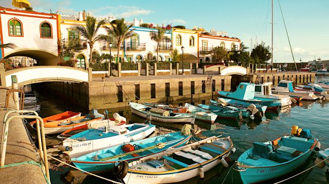 Foto av Mats Högberg från Puerto de Mogan, Gran Canaria. 