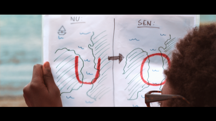 Ett barns visioner om framtidens Öresundsregion.