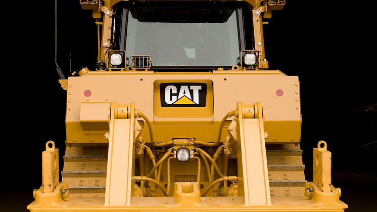 Cat D8T bandschaktare - bakifrån