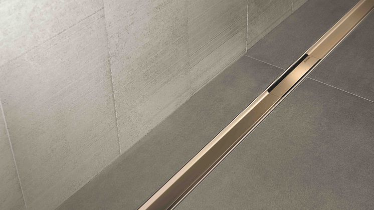  Nye selvrensende slukrenner fra Geberit med innovativt og lekkert design