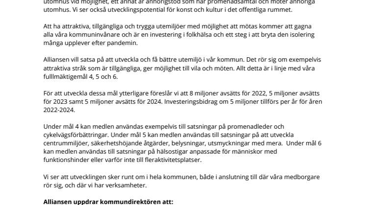 Direktiv Budget 2022 