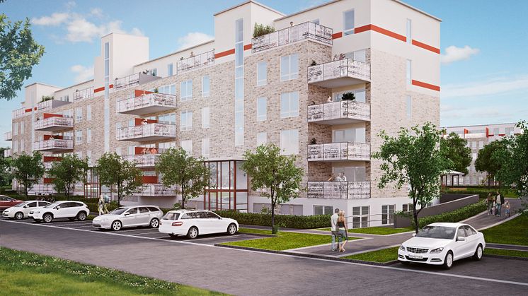 Kvibergs Terrasser gatubild