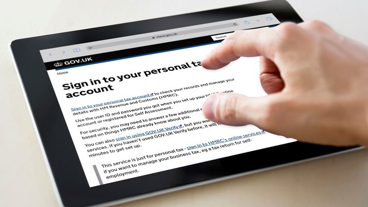 Sign in to your personal tax account