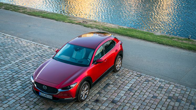 Mazda CX-30 i Soul Red Crystal