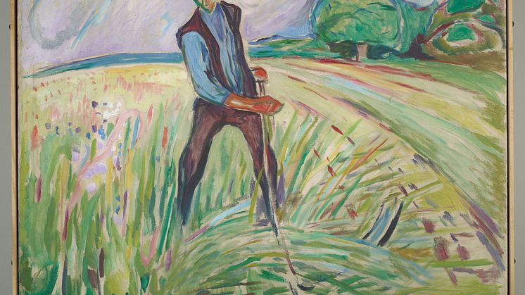 Edvard Munch: Slåttekar / The Haymaker (1917)