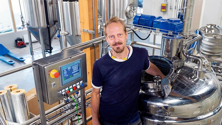 Jonny Svärd, Växjö Elmontage på plats i bryggeriet