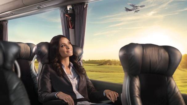 Nettbuss Bus4You gör bekväm arbetstid möjlig för pendlare och affärsresenärer till och från Arlanda