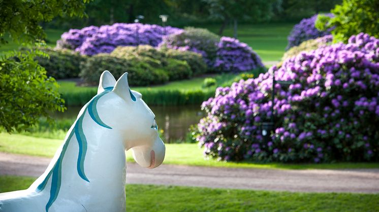 Bäckahästen i Brunnsparken