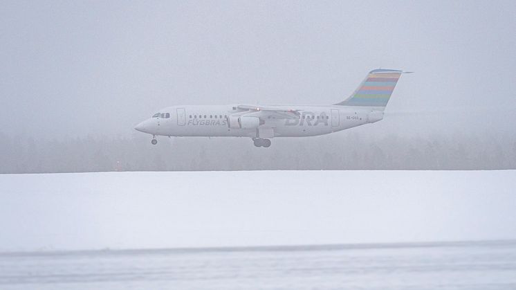 The airline BRA´s flight TF607 from Malmö