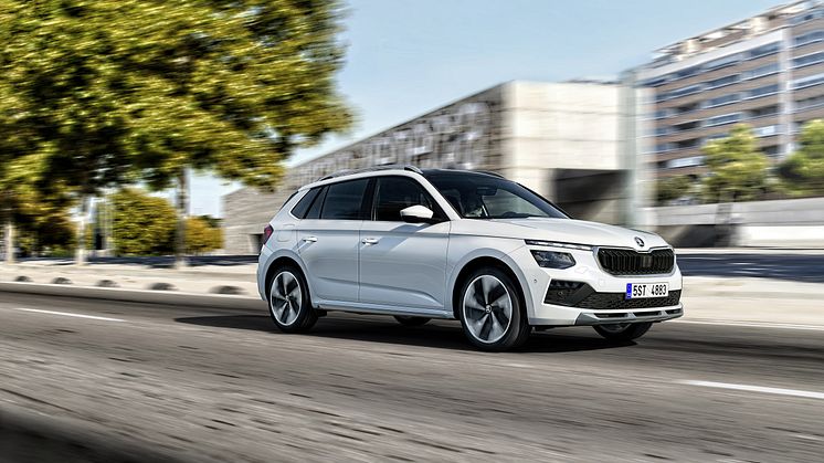 Den nye Škoda Kamiq kommer til Danmark i april med opdateret design og mere udstyr.