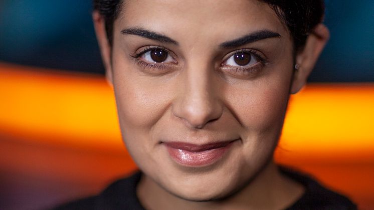 Lilla Aktuellt: Aida Pourshahidi, nominerad i kategorin Årets Röst 2018