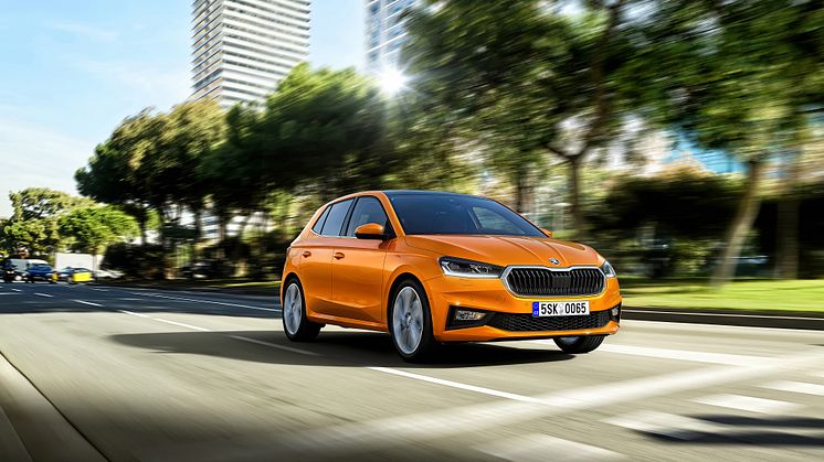 Den nye ŠKODA FABIA Hatchback har vokseværk, så den nu er over fire meter lang og er klassens mest rummelige.